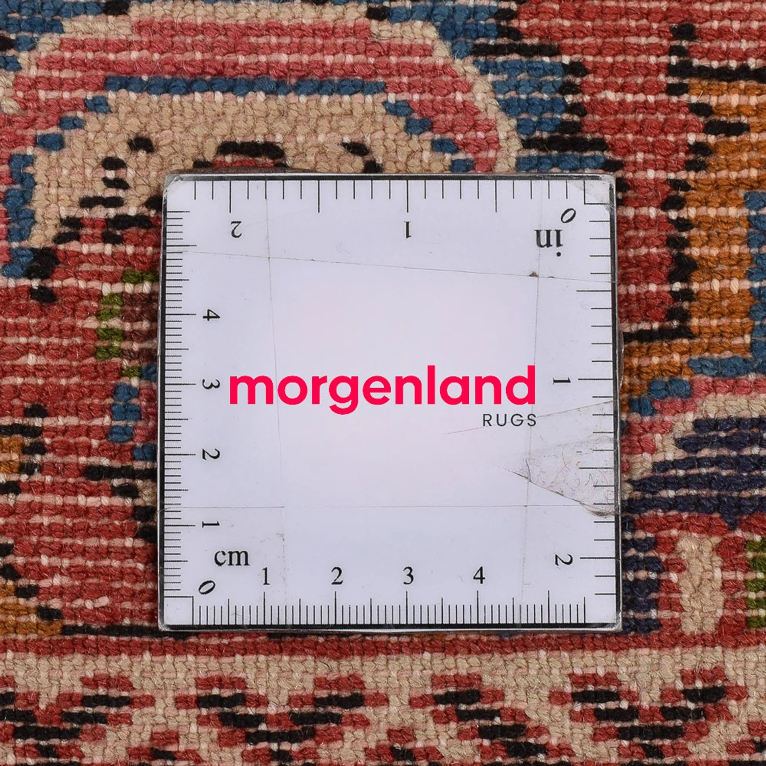 Perserteppich - Nomadic - 126 x 71 cm - hellrot - Image 6