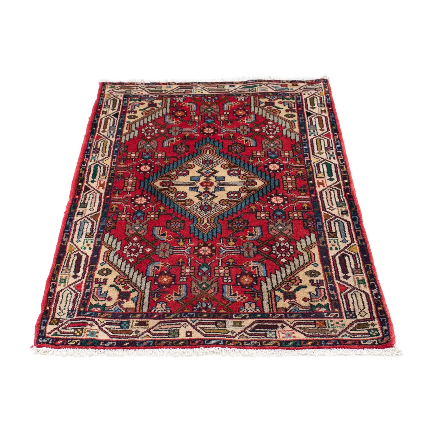 Perserteppich - Nomadic 126 x 87 cm - rot - Image 5