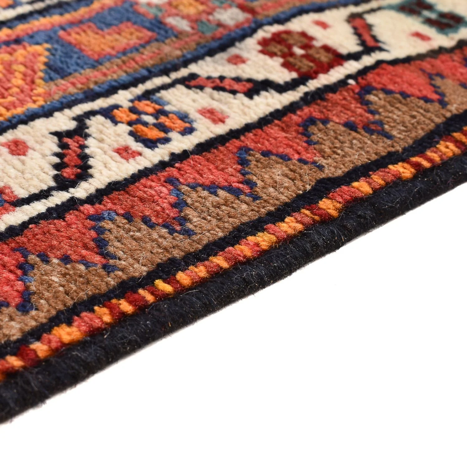 Perserteppich - Nomadic - 126 x 93 cm - mehrfarbig - Image 3