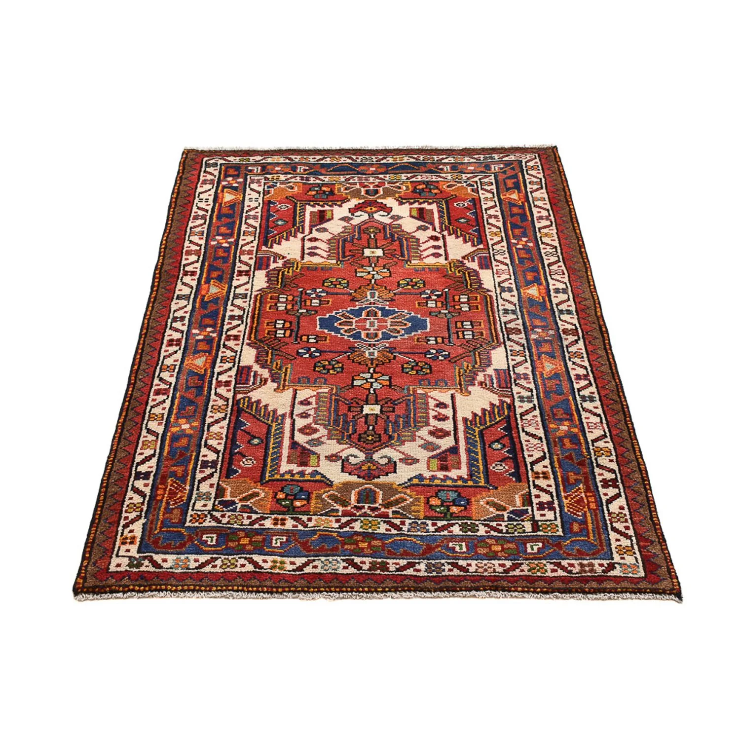 Perserteppich - Nomadic - 126 x 93 cm - mehrfarbig - Image 5