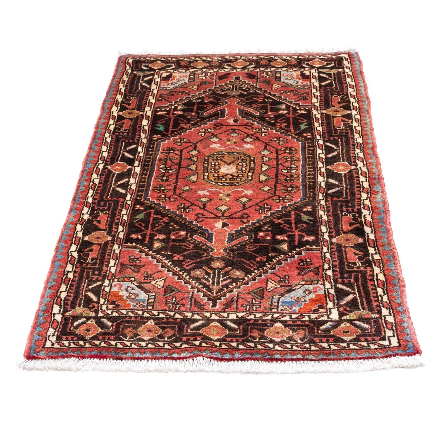 Perserteppich - Nomadic 127 x 75 cm - hellrot - Image 5