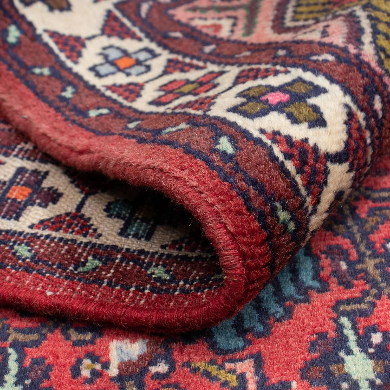Perserteppich - Nomadic 127 x 79 cm - rot - Image 4