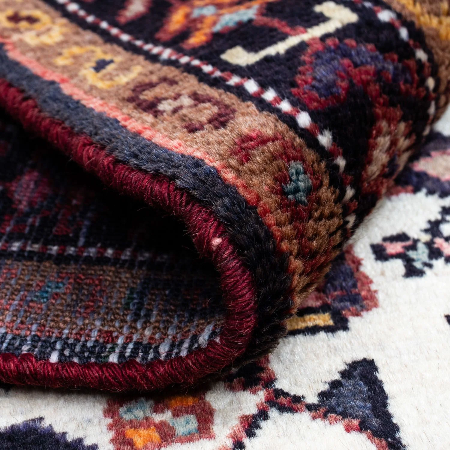 Perserteppich - Nomadic 127 x 83 cm - beige - Image 4