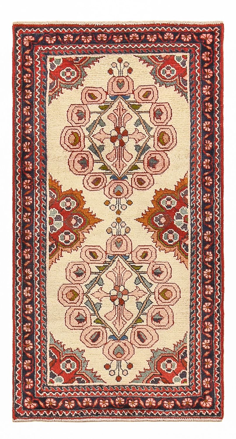 Perserteppich - Nomadic - 128 x 68 cm - beige