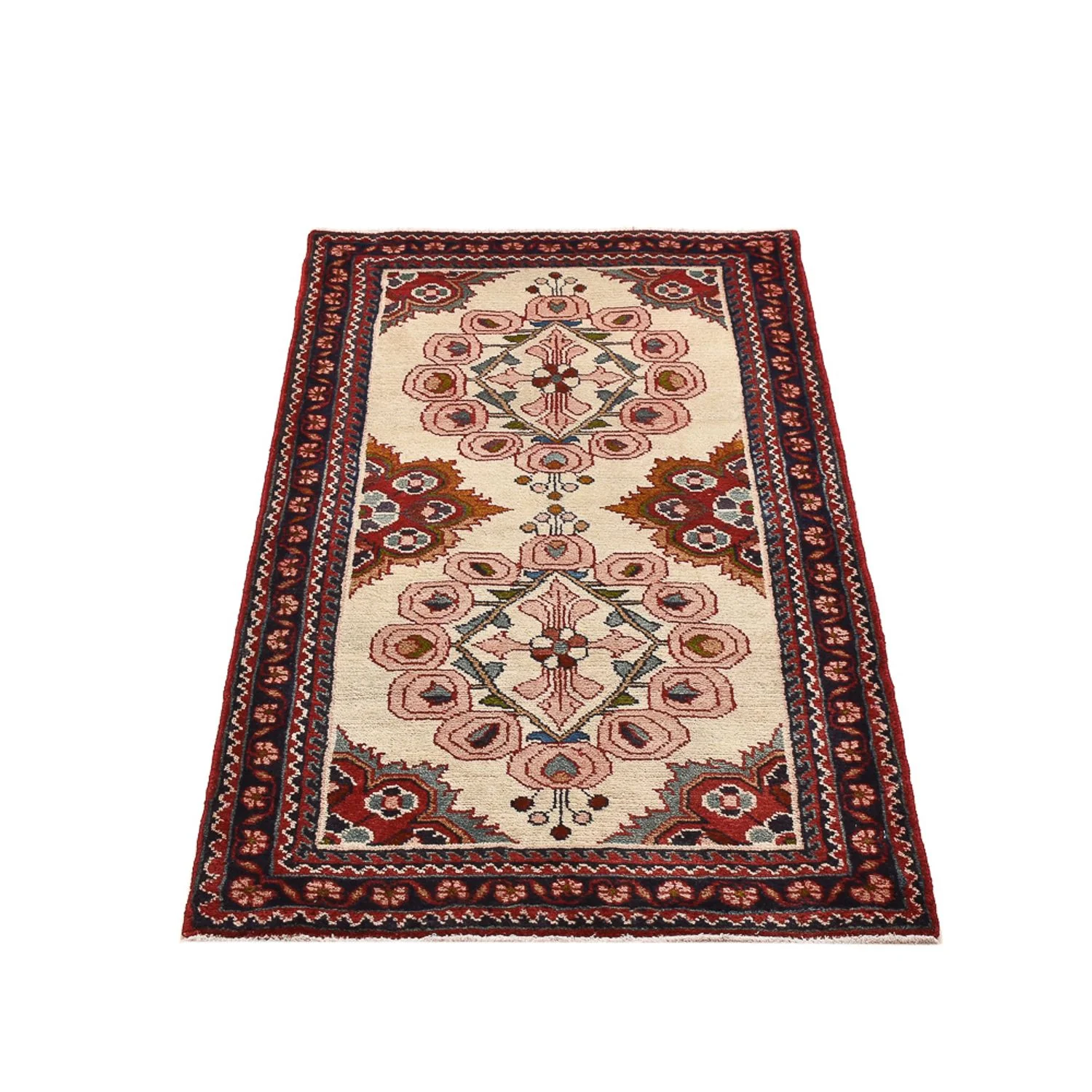 Perserteppich - Nomadic - 128 x 68 cm - beige - Image 5