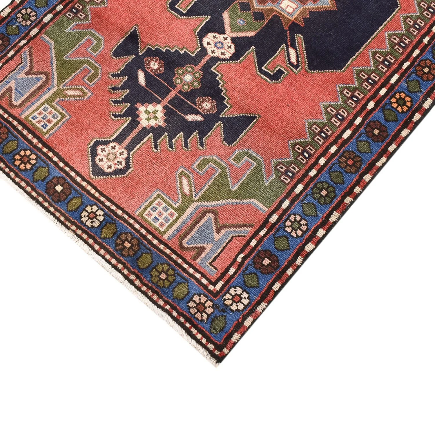 Perserteppich - Nomadic - 128 x 71 cm - rot - Image 2