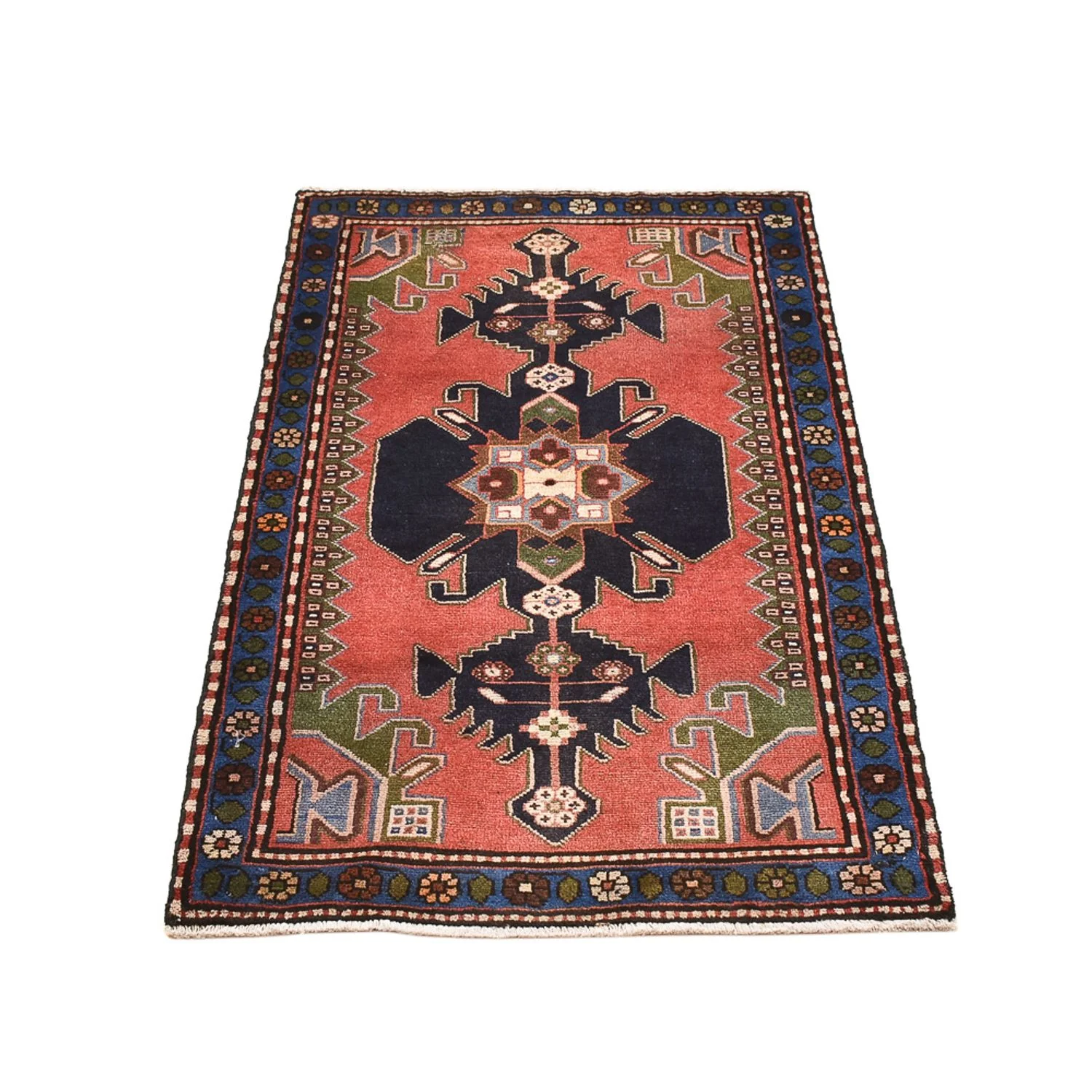 Perserteppich - Nomadic - 128 x 71 cm - rot - Image 5