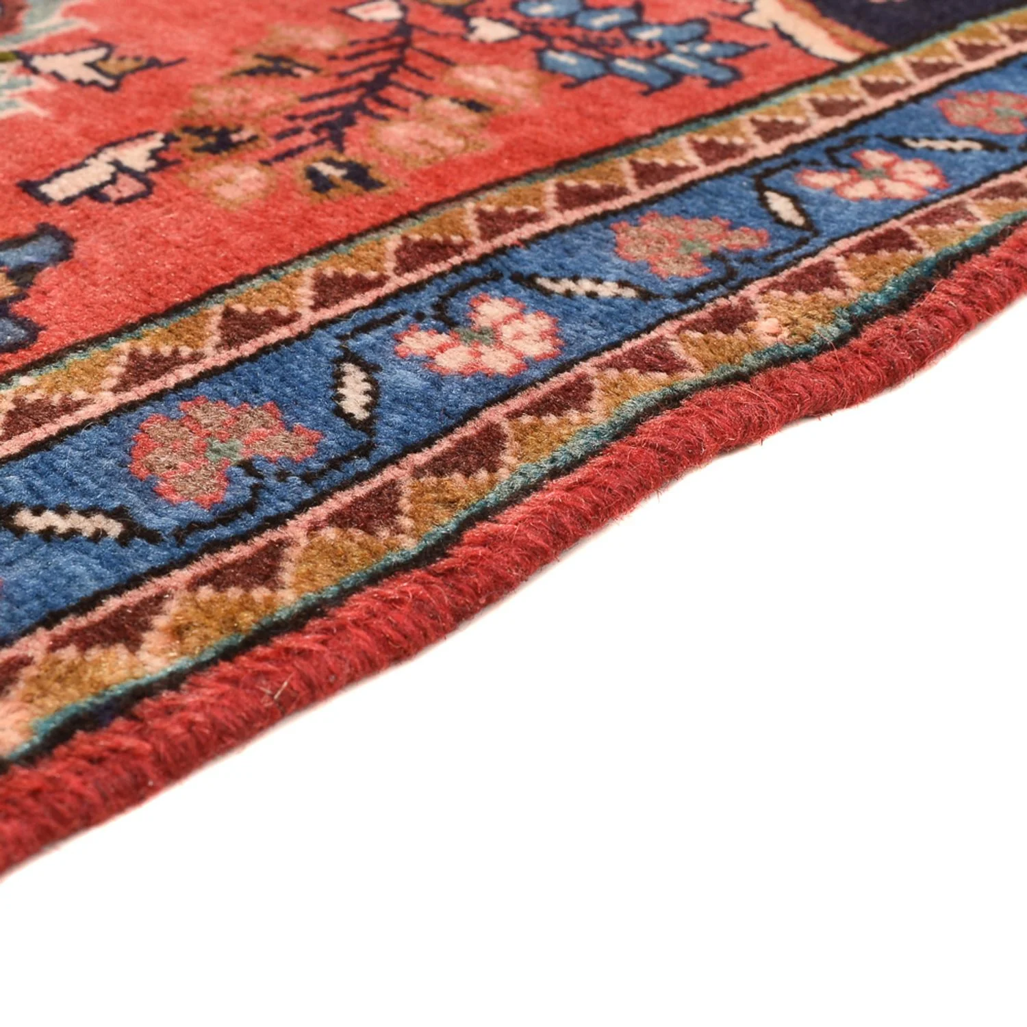 Perserteppich - Nomadic - 128 x 74 cm - rot - Image 3
