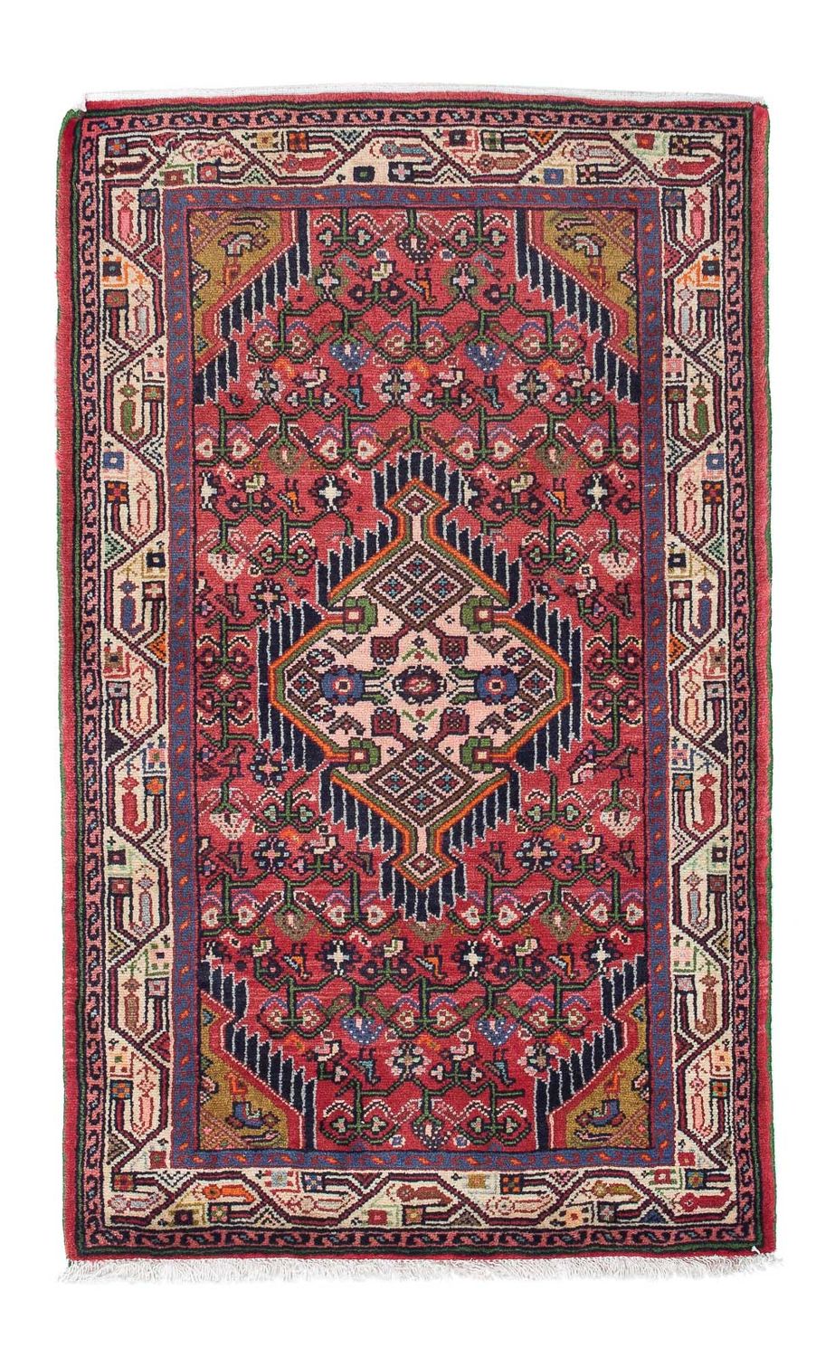 Perserteppich - Nomadic 129 x 76 cm - rot