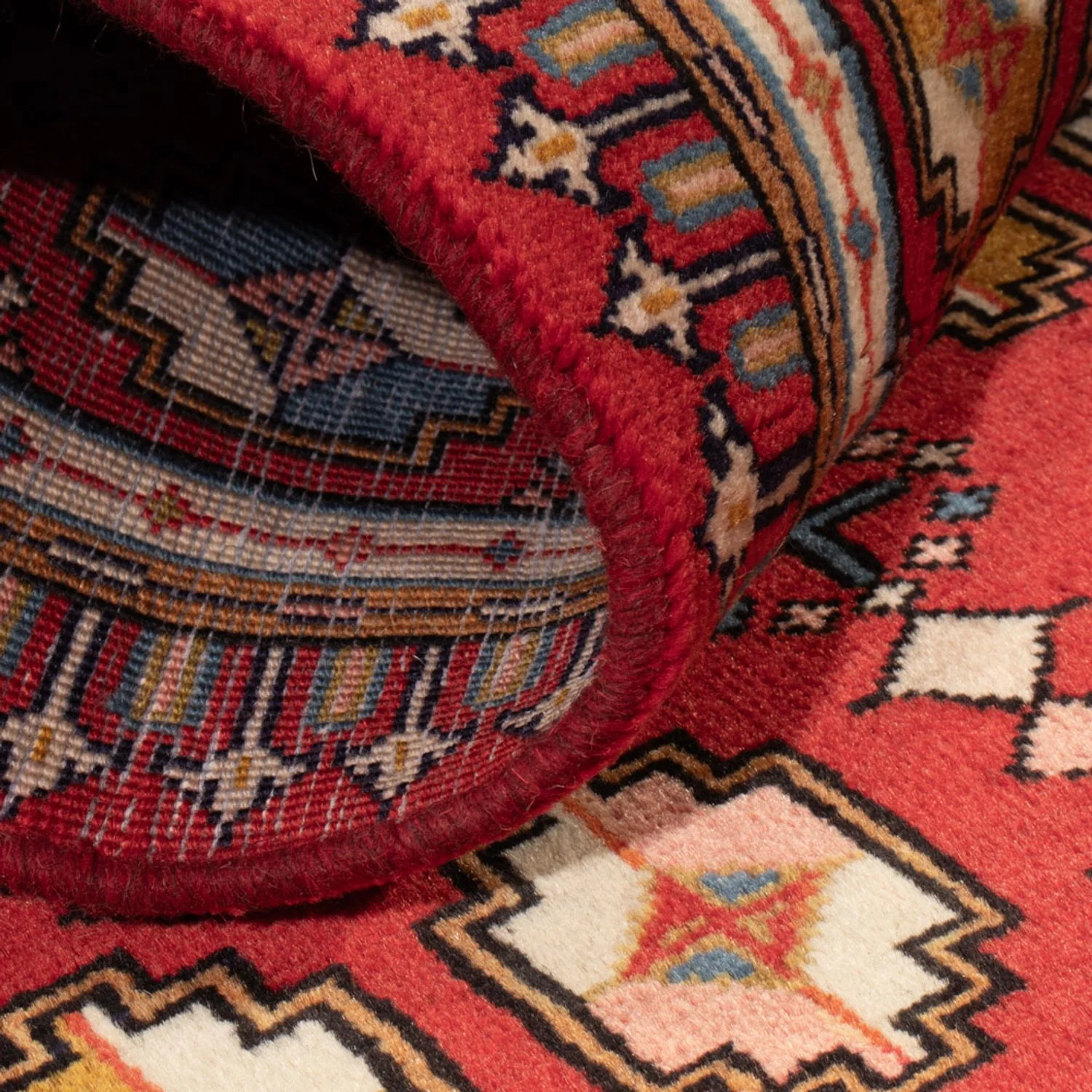 Perserteppich - Nomadic - 130 x 64 cm - mehrfarbig - Image 4