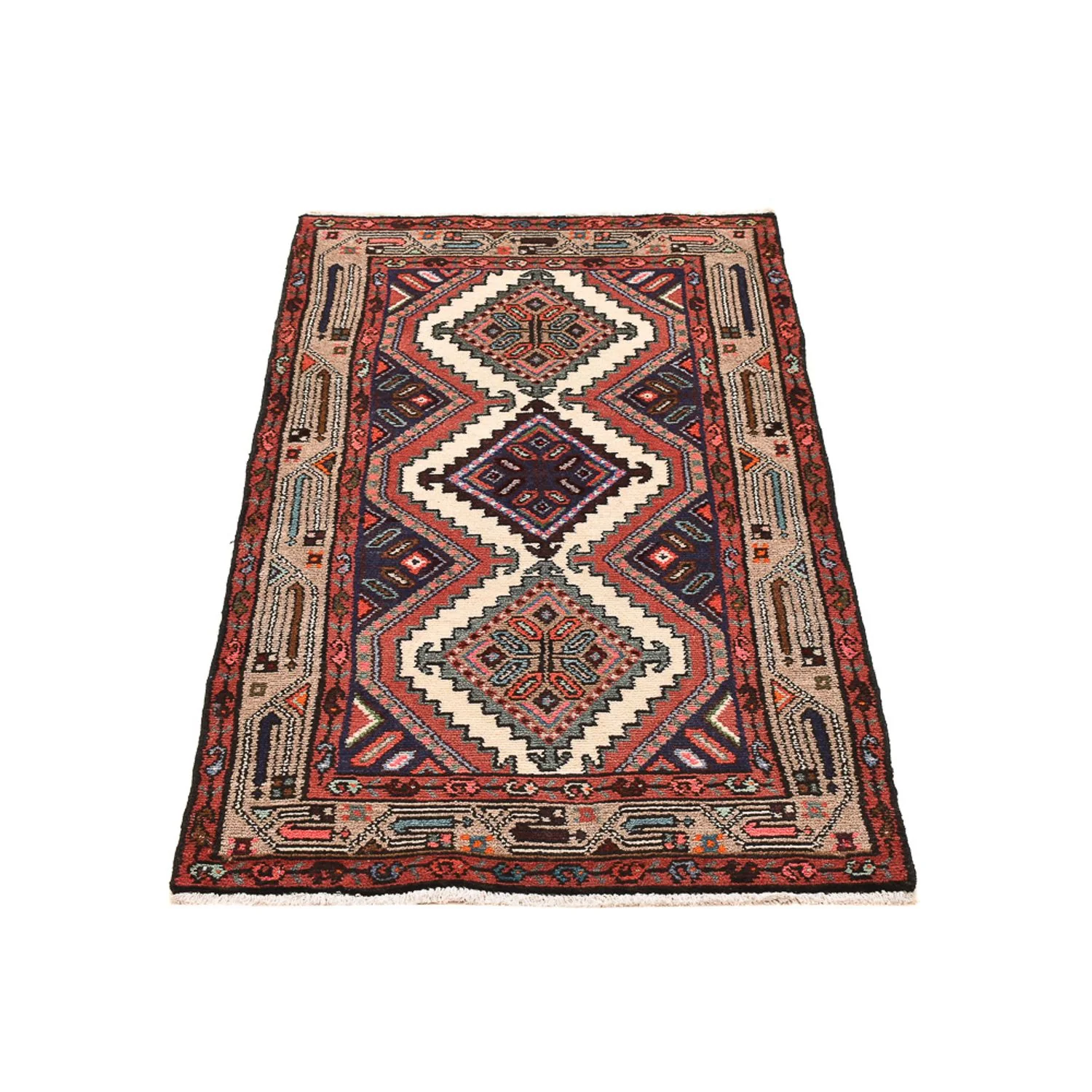 Perserteppich - Nomadic - 130 x 74 cm - mehrfarbig - Image 5