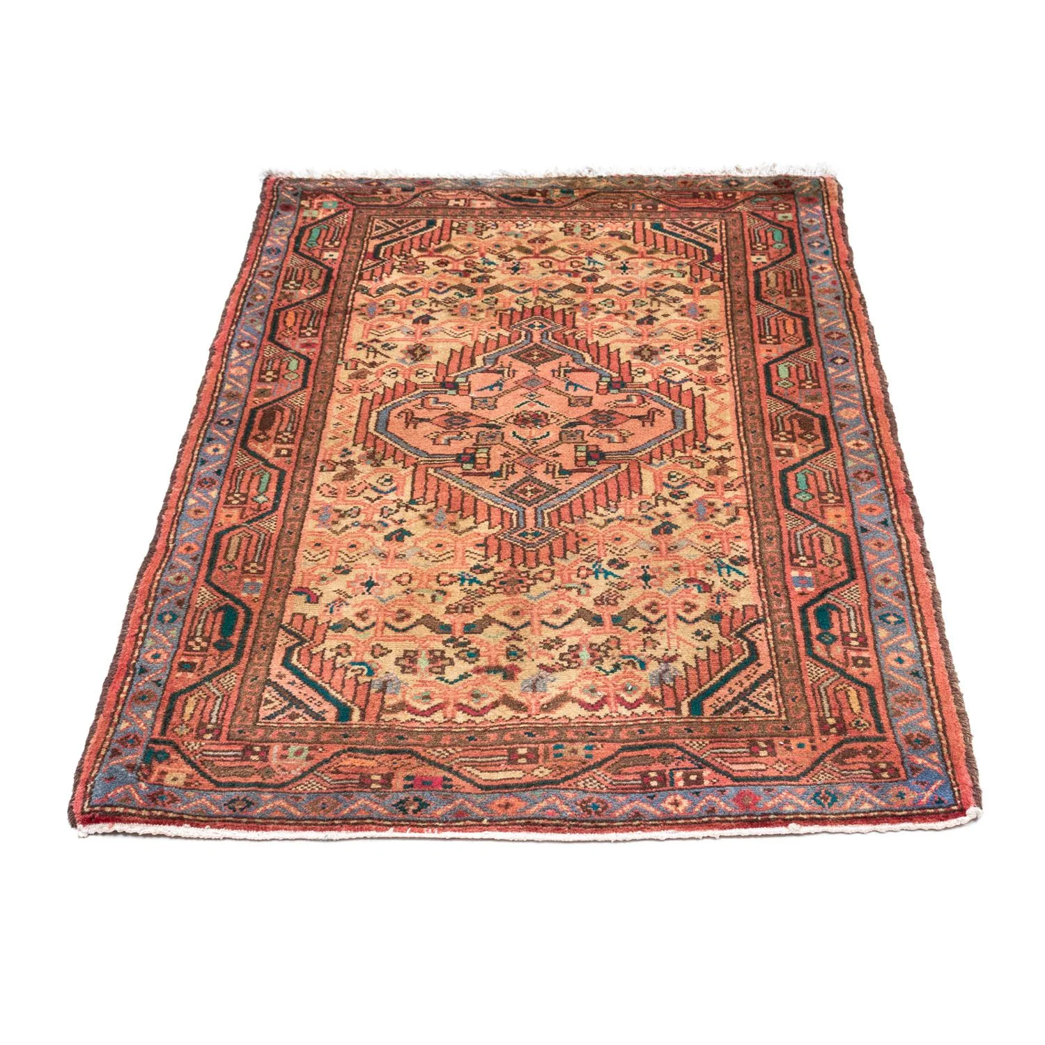 Perserteppich - Nomadic 130 x 80 cm - hellrot - Image 5
