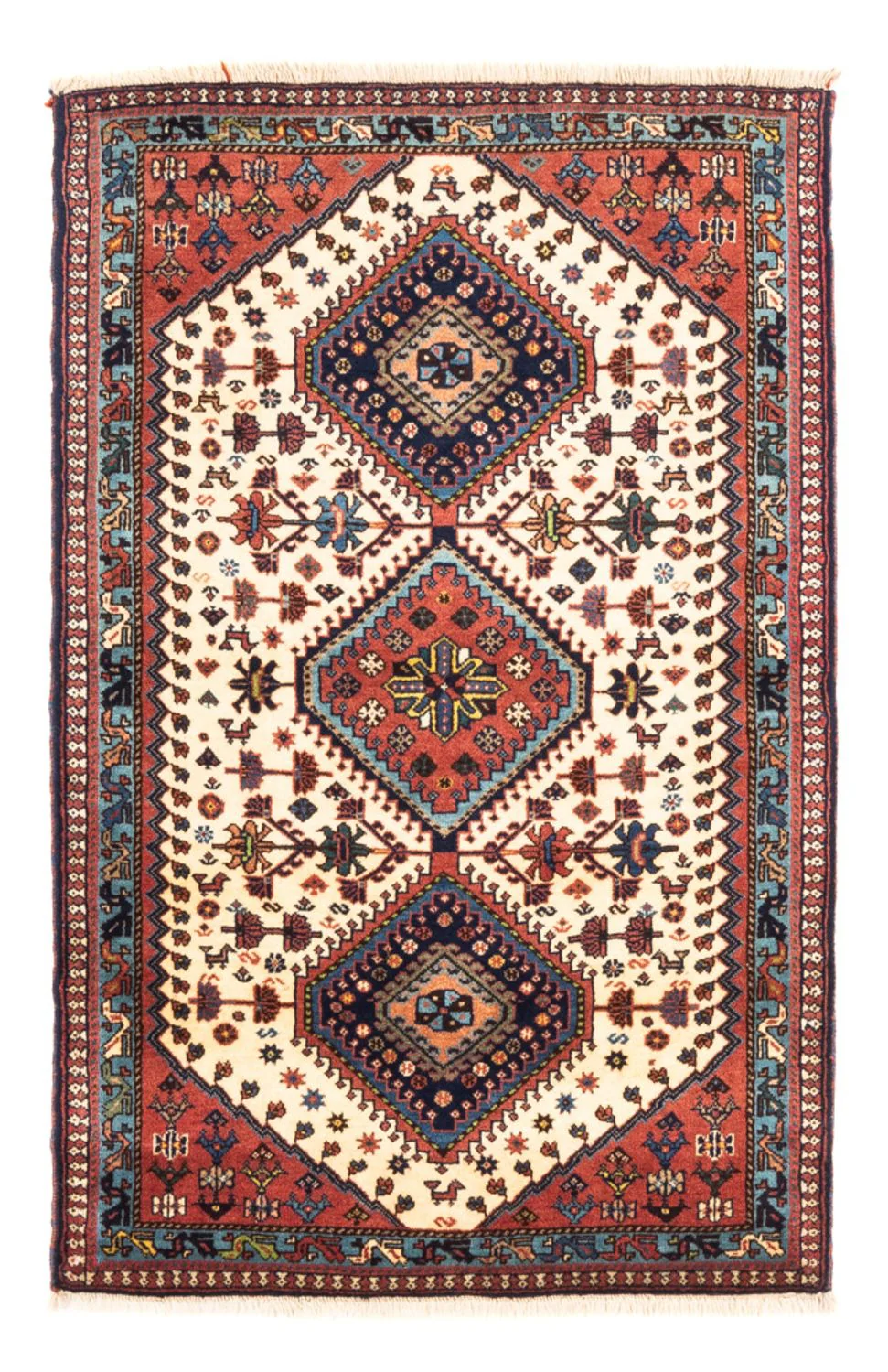 Yalameh Teppich 130x82cm - Perserteppich