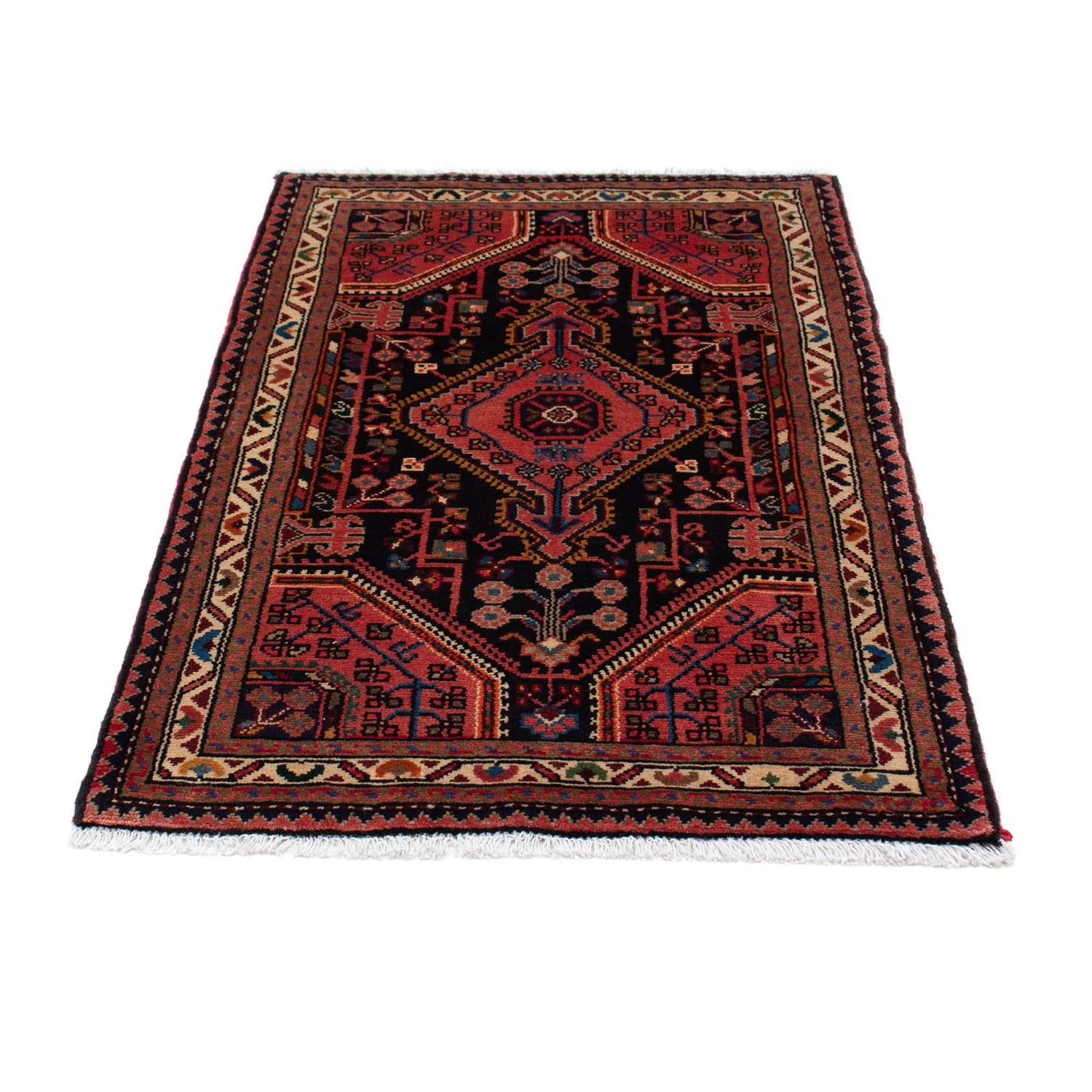 Perserteppich - Nomadic 130 x 85 cm - dunkelblau - Image 5