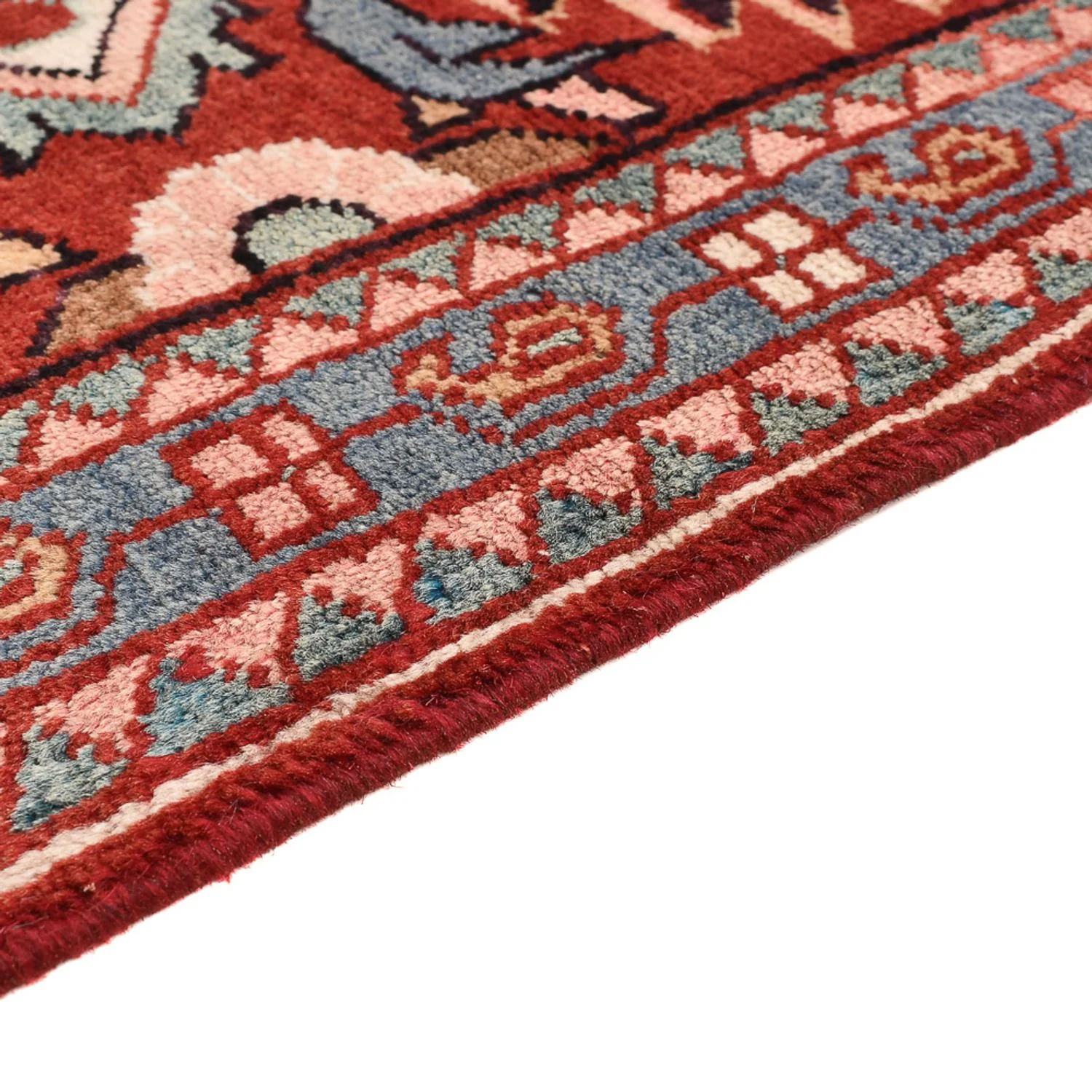 Perserteppich - Nomadic - 131 x 72 cm - rot - Image 3