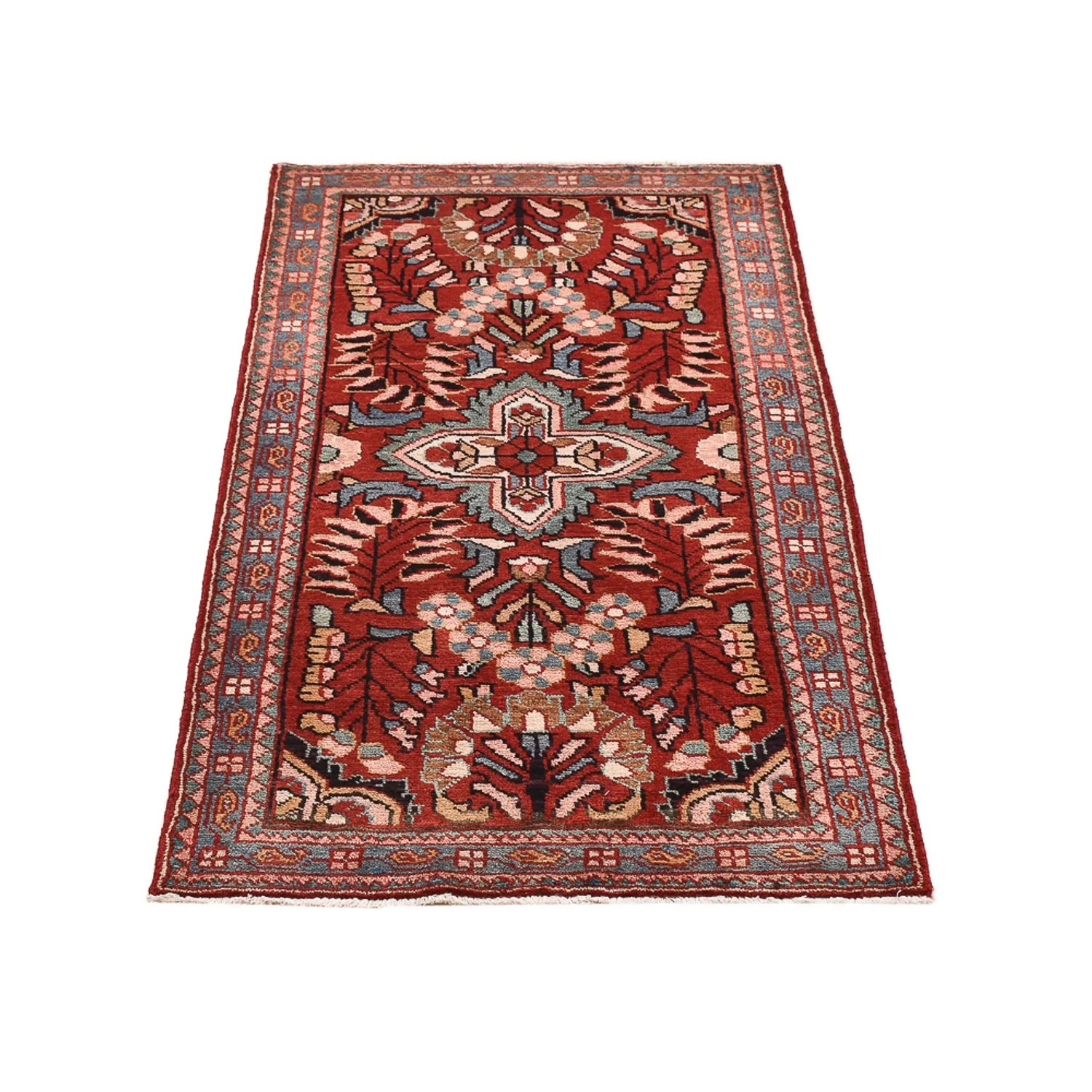 Perserteppich - Nomadic - 131 x 72 cm - rot - Image 5