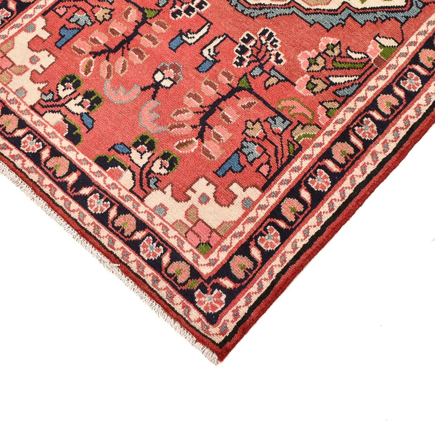 Perserteppich - Nomadic - 131 x 76 cm - hellrot - Image 2