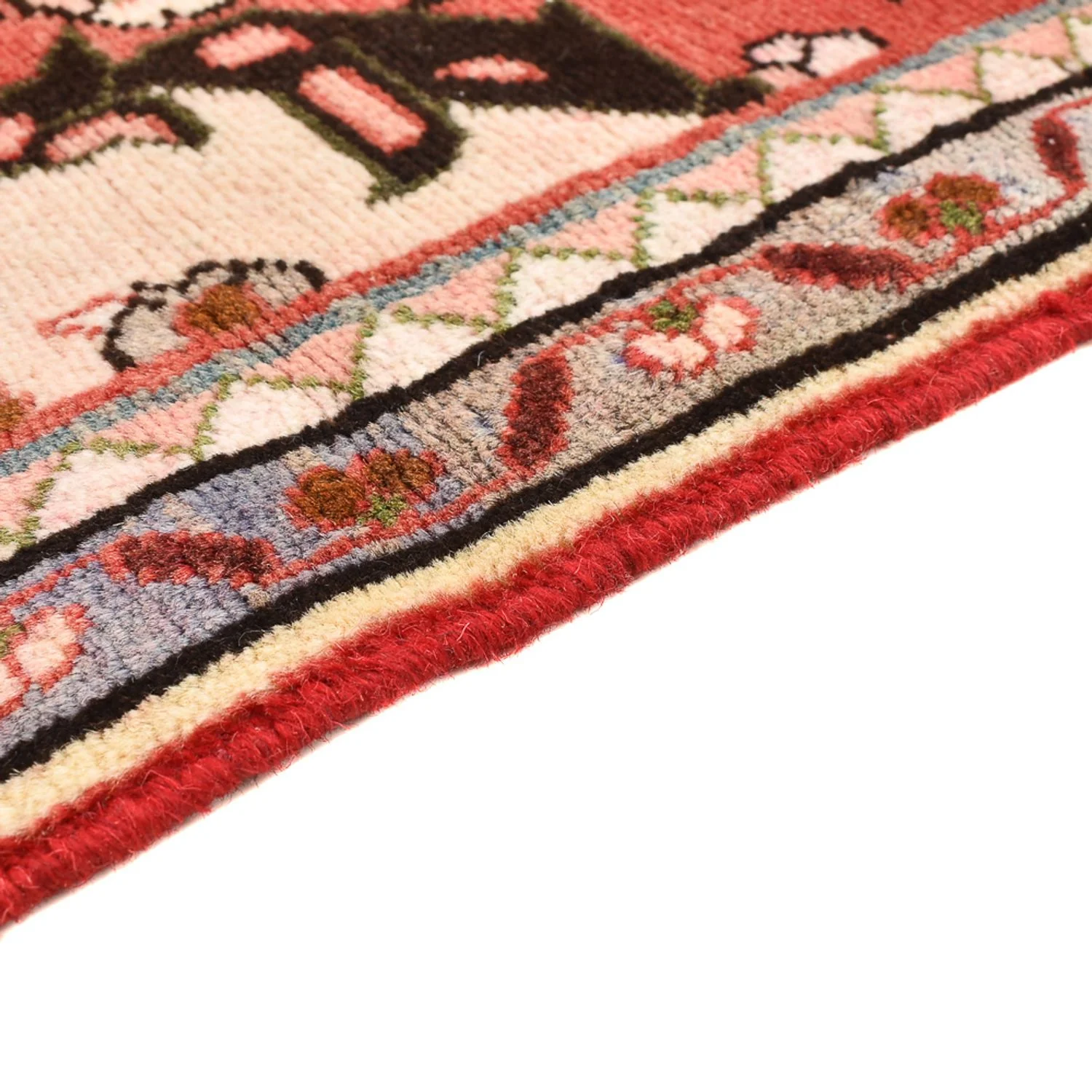 Perserteppich - Nomadic - 131 x 79 cm - rot - Image 3