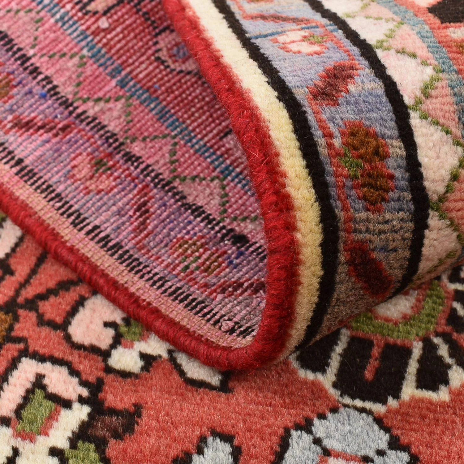 Perserteppich - Nomadic - 131 x 79 cm - rot - Image 4
