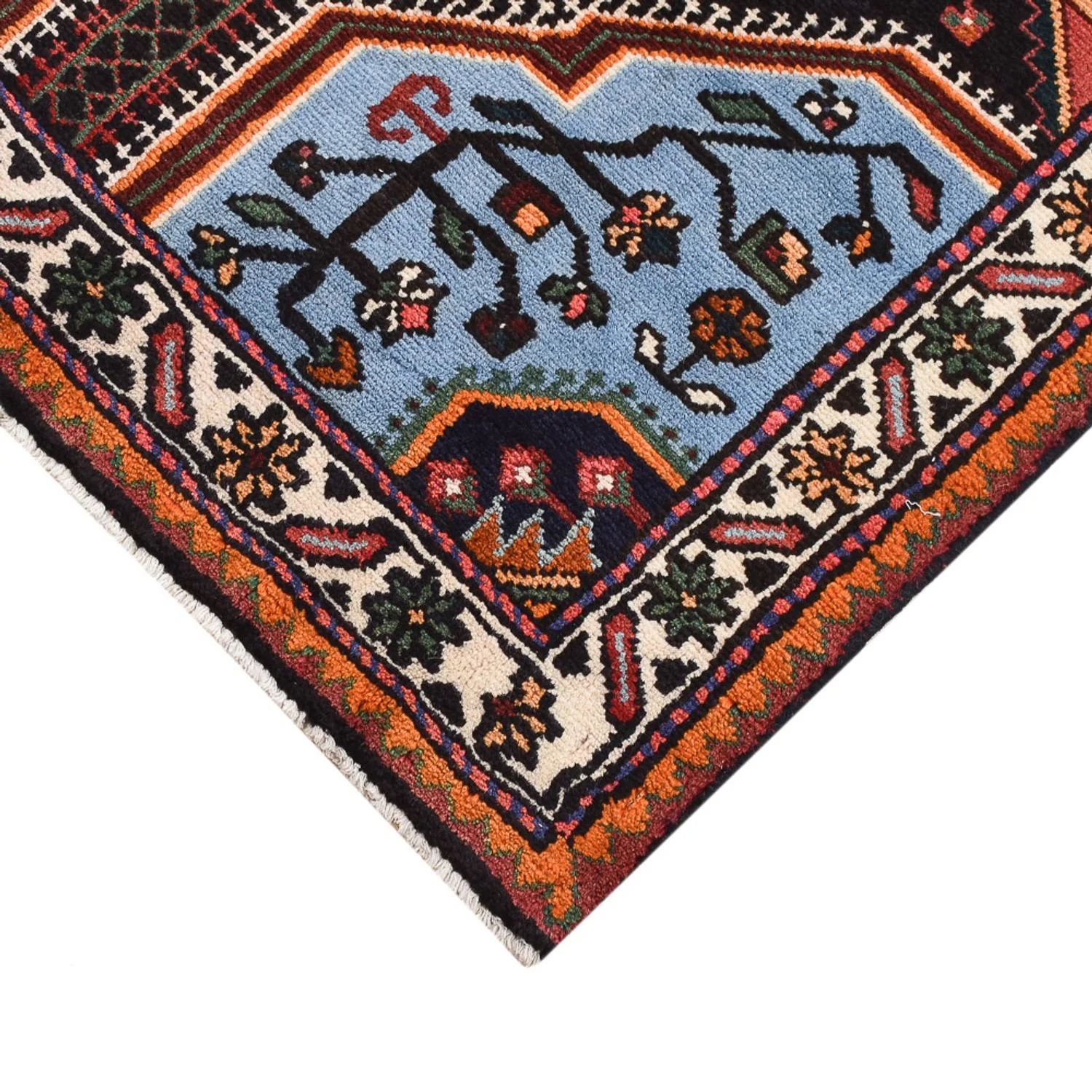 Perserteppich - Nomadic - 132 x 83 cm - mehrfarbig - Image 2