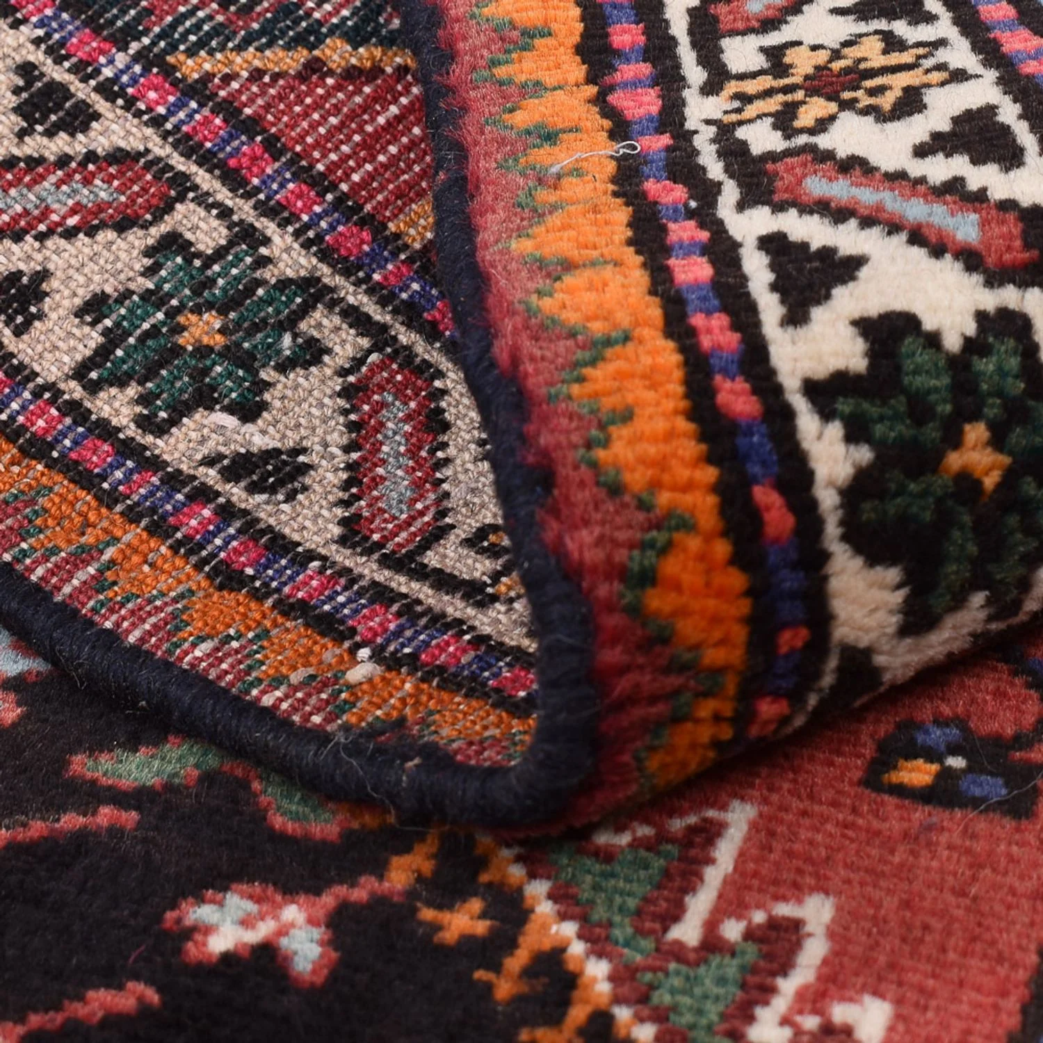 Perserteppich - Nomadic - 132 x 83 cm - mehrfarbig - Image 4
