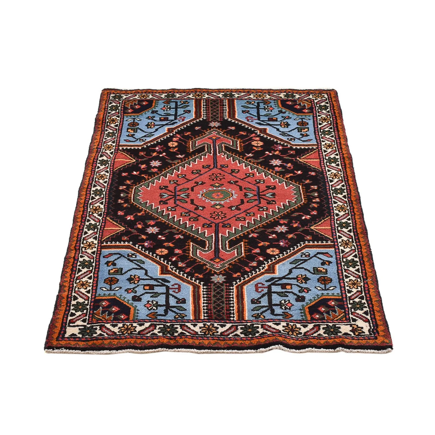 Perserteppich - Nomadic - 132 x 83 cm - mehrfarbig - Image 5