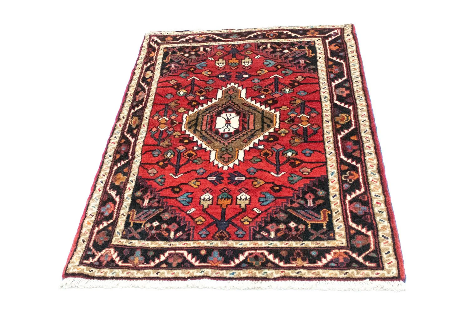 Perserteppich - Nomadic 133 x 85 cm - rot - Image 5