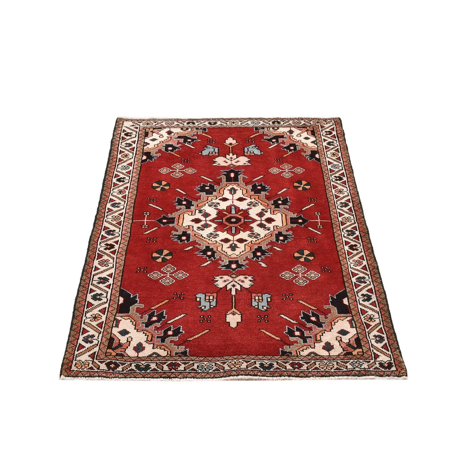 Perserteppich - Nomadic - 133 x 90 cm - rot - Image 5