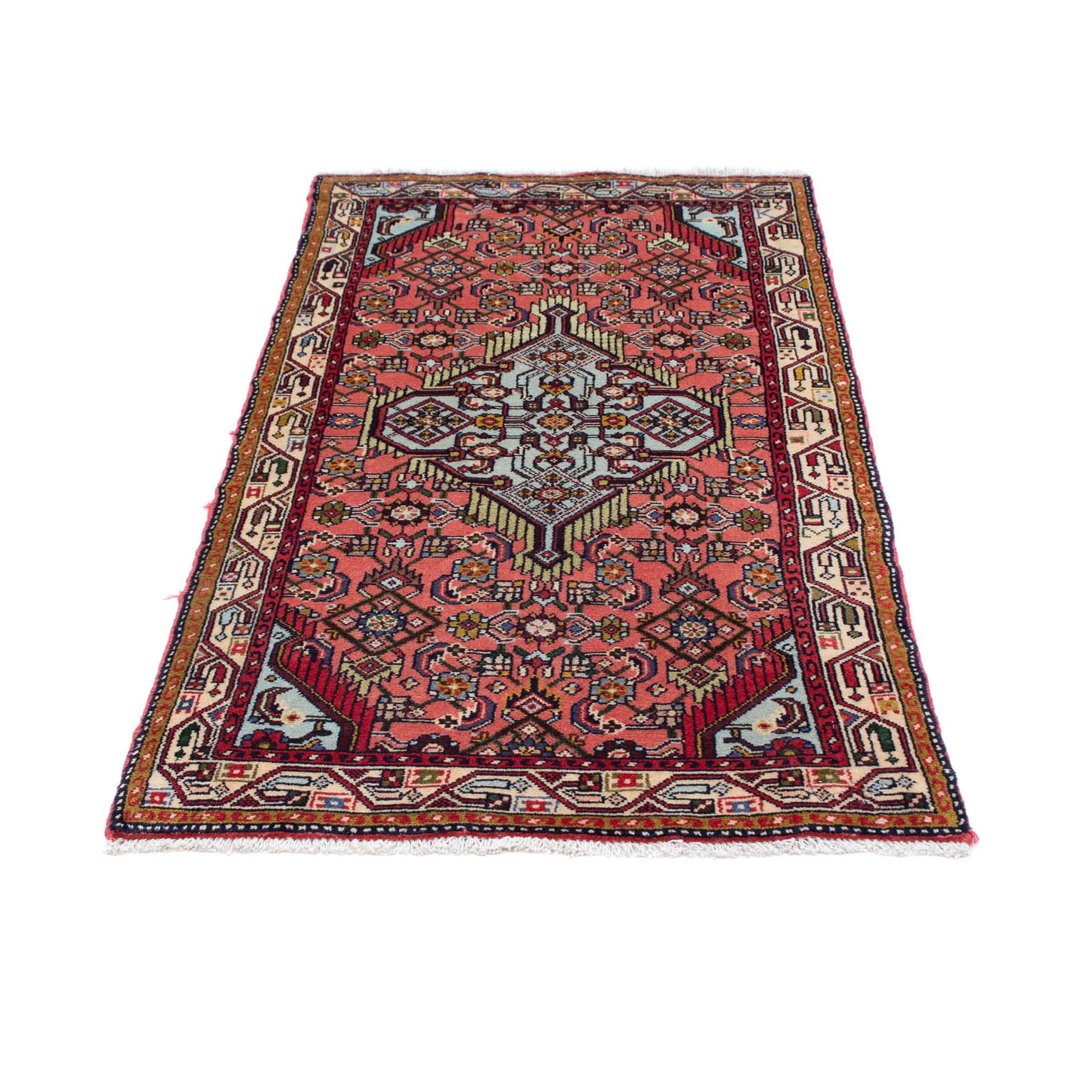 Perserteppich - Nomadic 134 x 74 cm - hellrot - Image 5