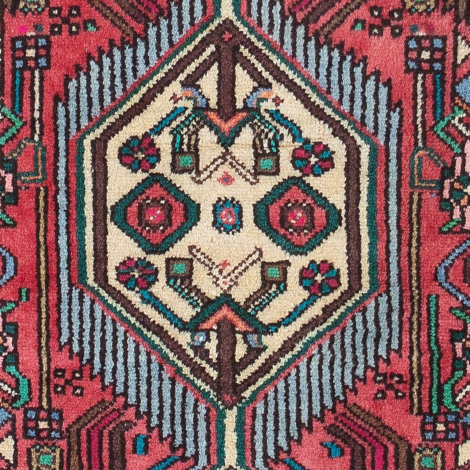 Perserteppich - Nomadic 134 x 80 cm - rot - Image 2