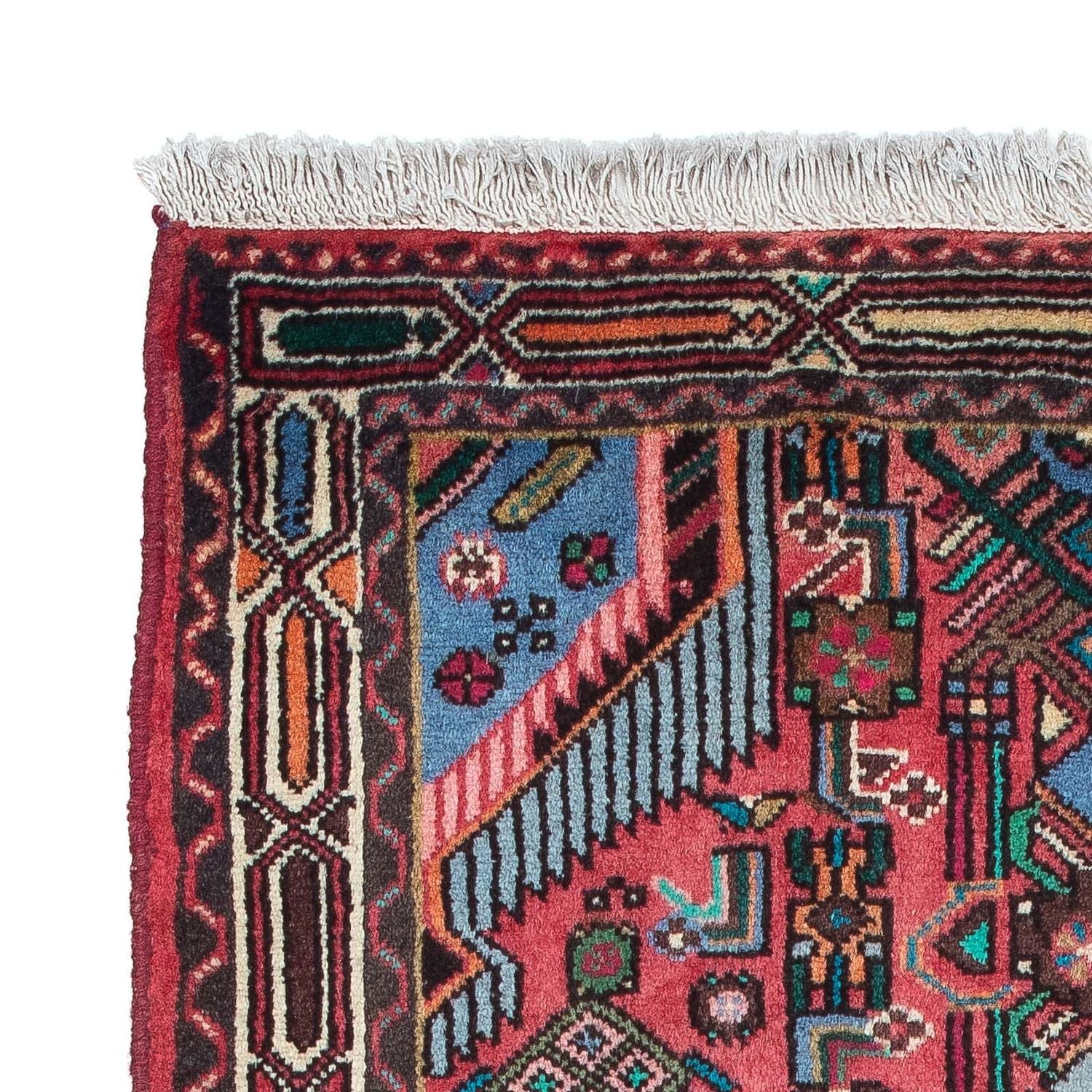 Perserteppich - Nomadic 134 x 80 cm - rot - Image 3