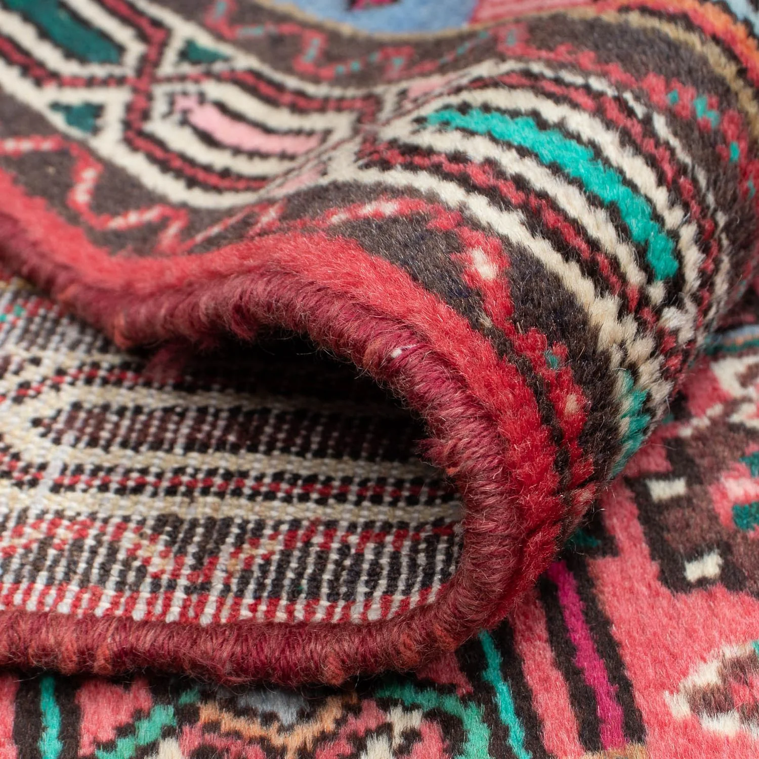 Perserteppich - Nomadic 134 x 80 cm - rot - Image 4