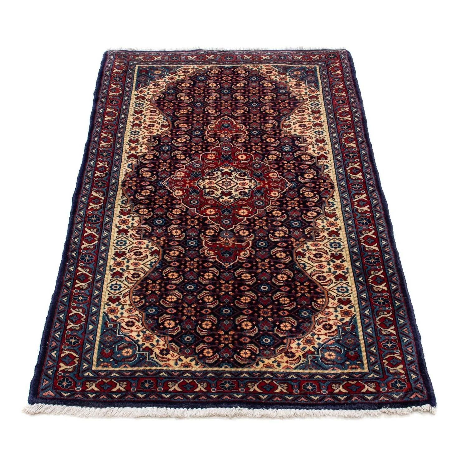 Perserteppich - Nomadic 135 x 67 cm - dunkelblau - Image 5