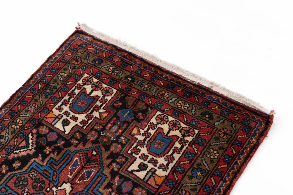 Perserteppich - Nomadic - 135 x 75 cm - rost - Image 4