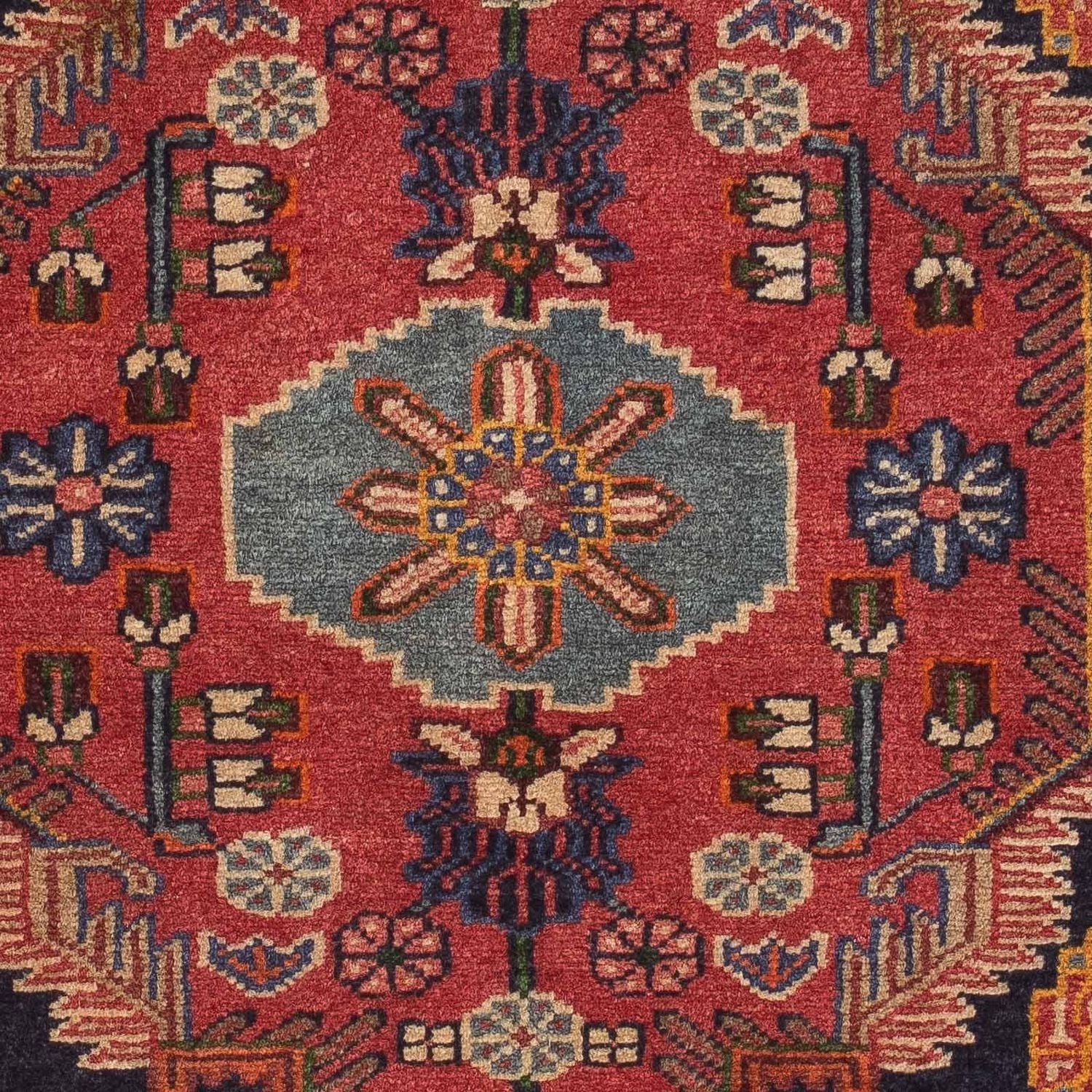 Perserteppich - Nomadic 136 x 91 cm - rot - Image 2
