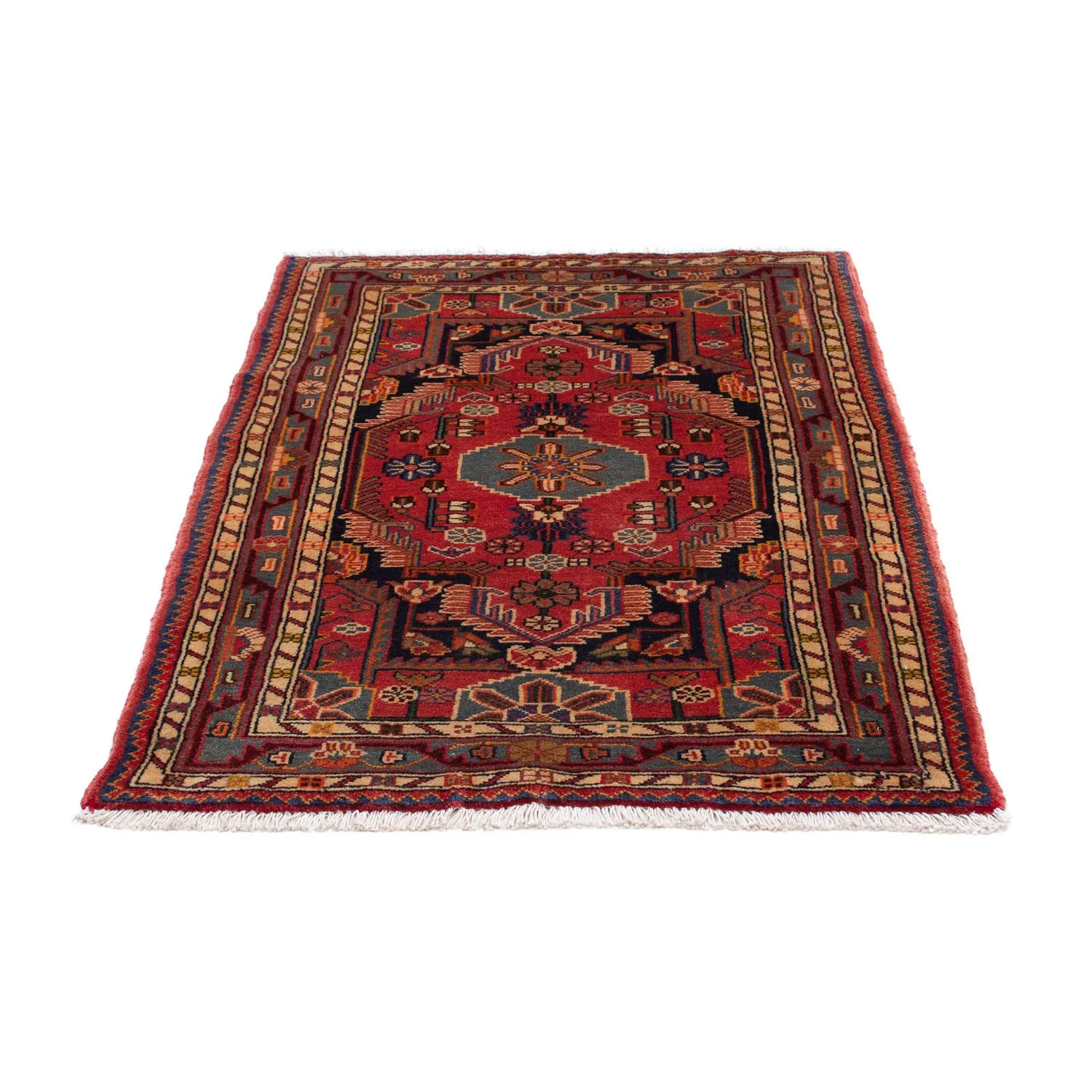 Perserteppich - Nomadic 136 x 91 cm - rot - Image 5