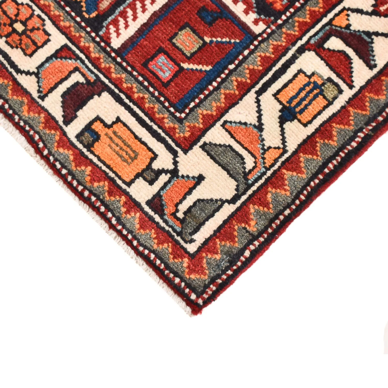 Perserteppich - Nomadic - 137 x 92 cm - rot - Image 2