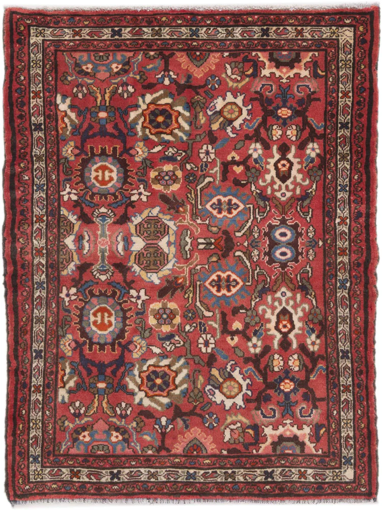 Perserteppich - Nomadic - 140 x 100 cm - rot