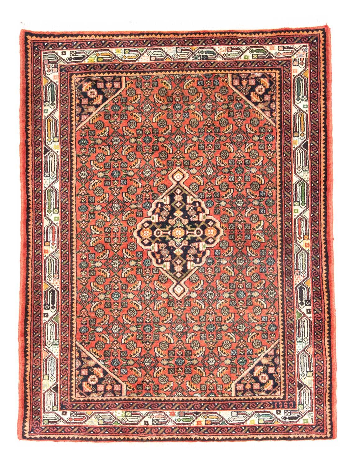 Hosseinabad Teppich 140x106cm - Perserteppich