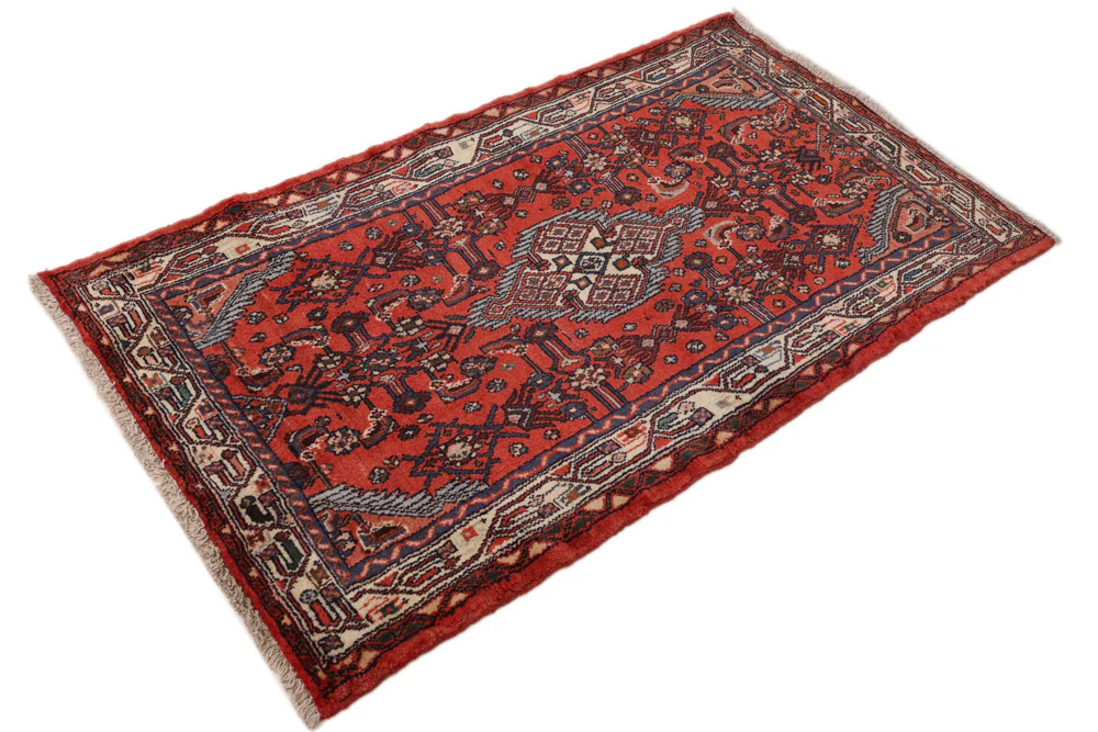 Perserteppich - Nomadic - 140 x 80 cm - rot - Image 2