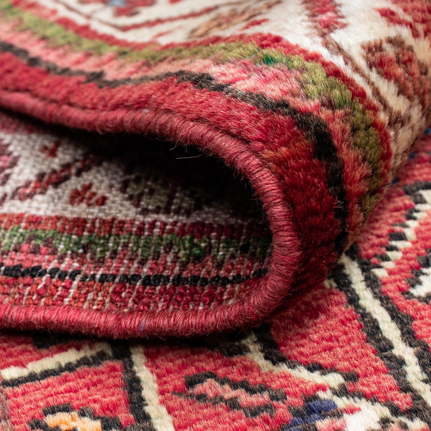 Perserteppich - Nomadic 141 x 79 cm - rot - Image 4