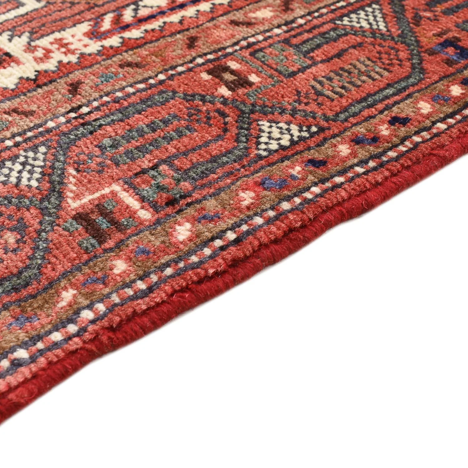Perserteppich - Nomadic - 142 x 73 cm - hellrot - Image 3