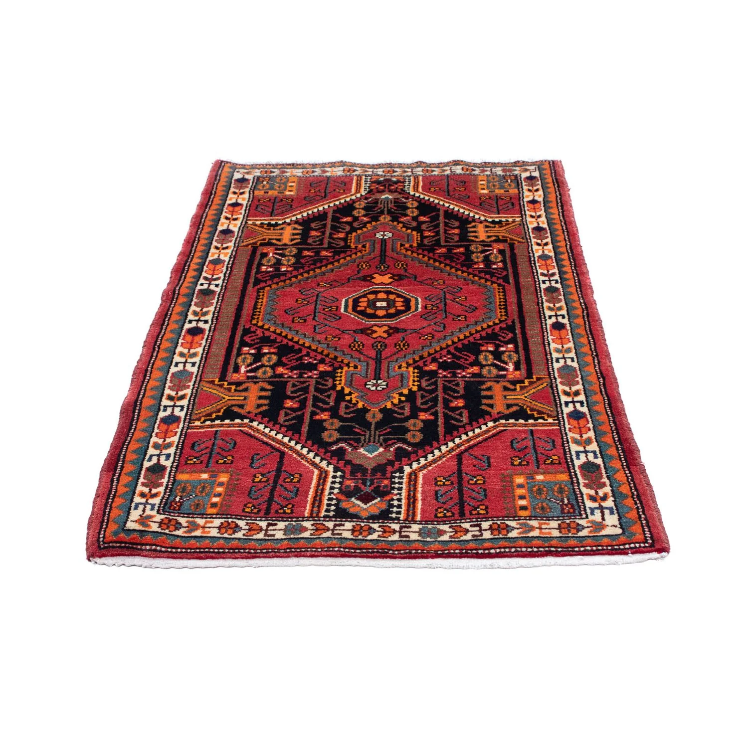 Perserteppich - Nomadic 142 x 90 cm - hellrot - Image 5