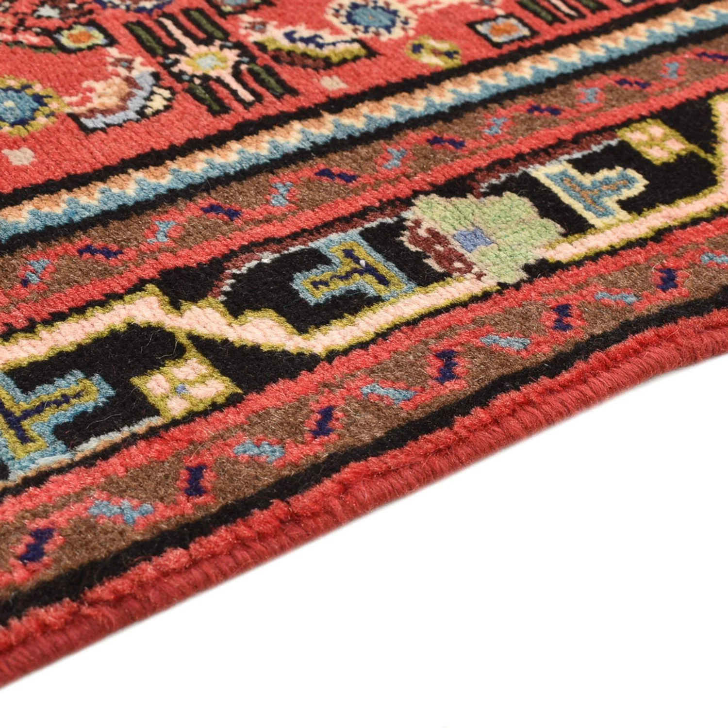 Perserteppich - Nomadic - 143 x 109 cm - hellrot - Image 3