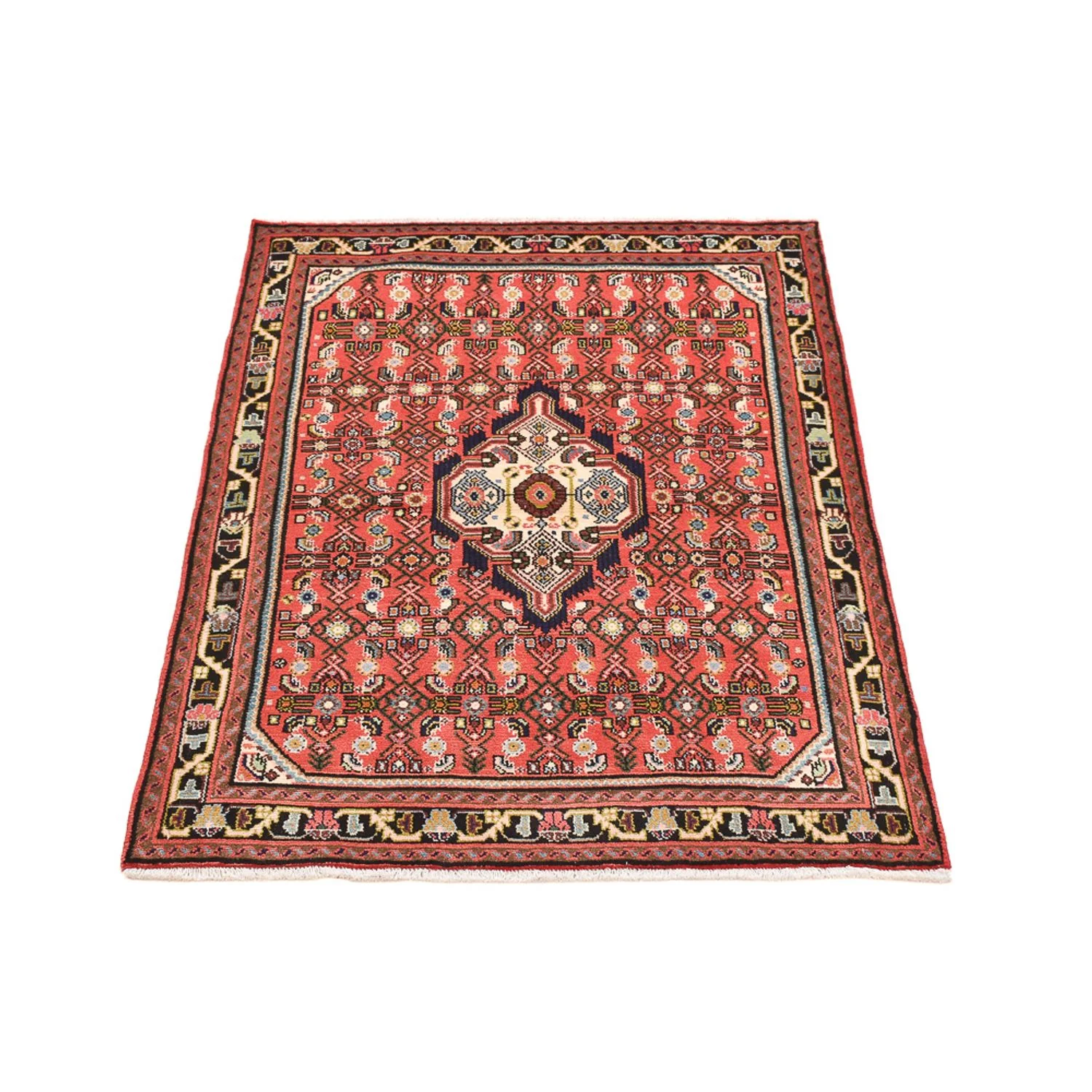 Perserteppich - Nomadic - 143 x 109 cm - hellrot - Image 5