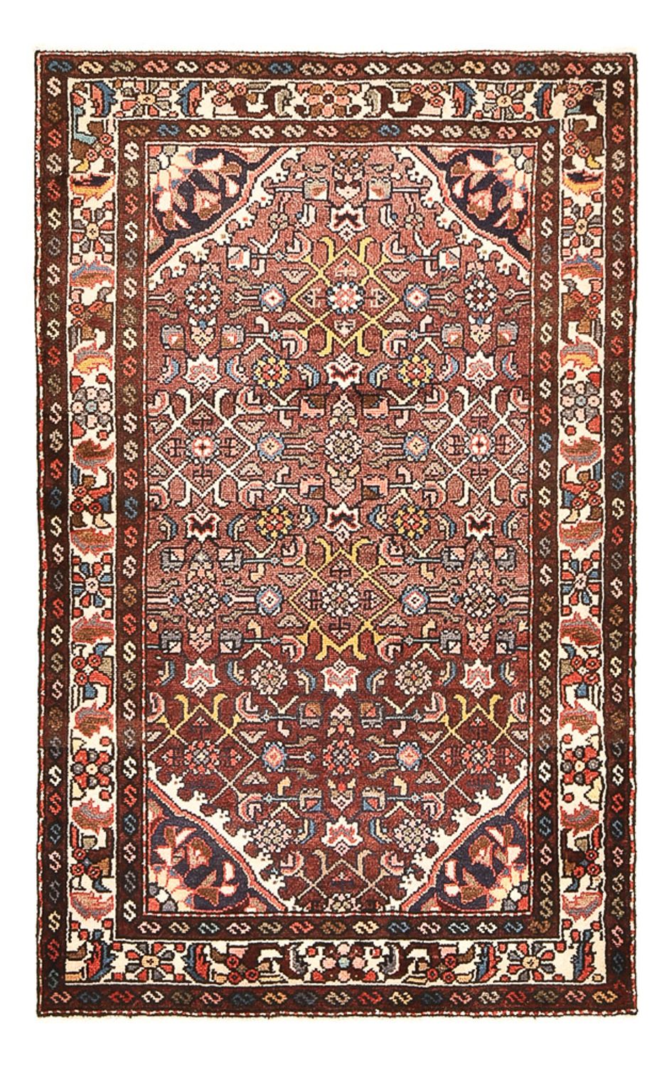 Perserteppich - Nomadic - 143 x 87 cm - hellrot
