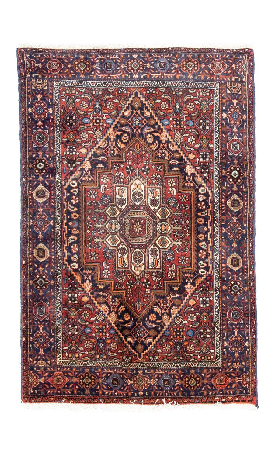 Perserteppich - Nomadic 145 x 100 cm - blau