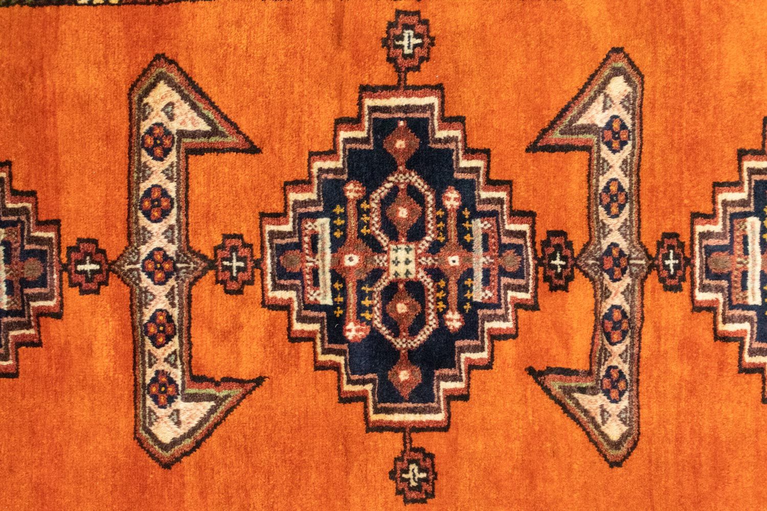 Perserteppich - Nomadic 145 x 70 cm - orange - Image 2