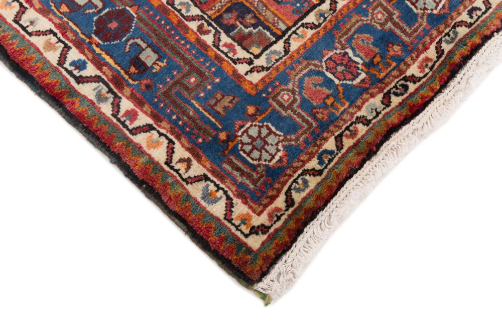 Perserteppich - Nomadic - 145 x 90 cm - dunkelrot - Image 6