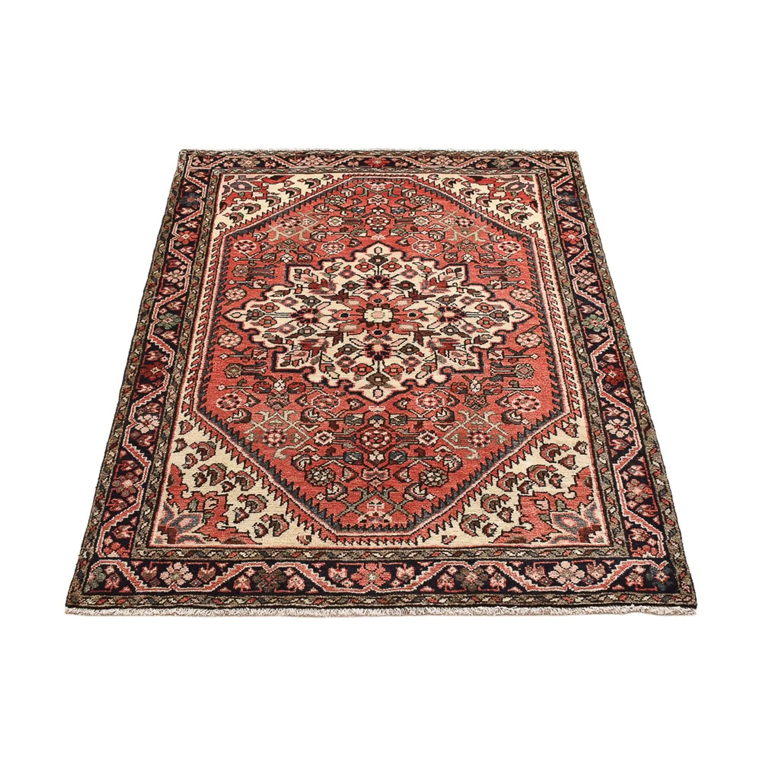 Perserteppich - Nomadic - 147 x 104 cm - hellrot - Image 5